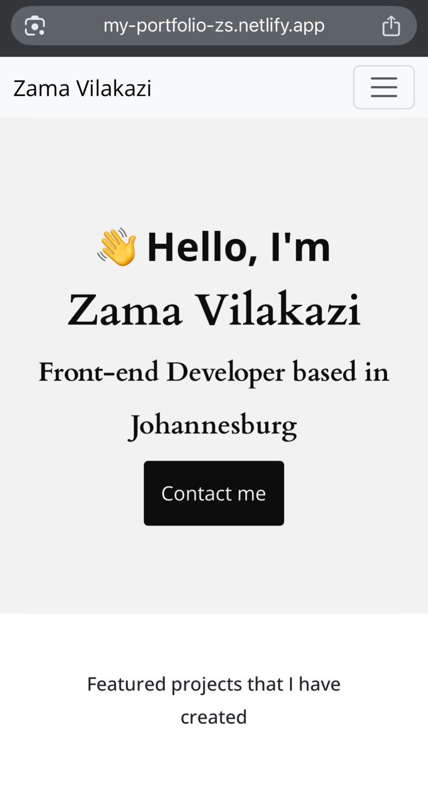 Portfolio image preview